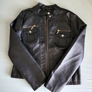 Faux Leather Jacket